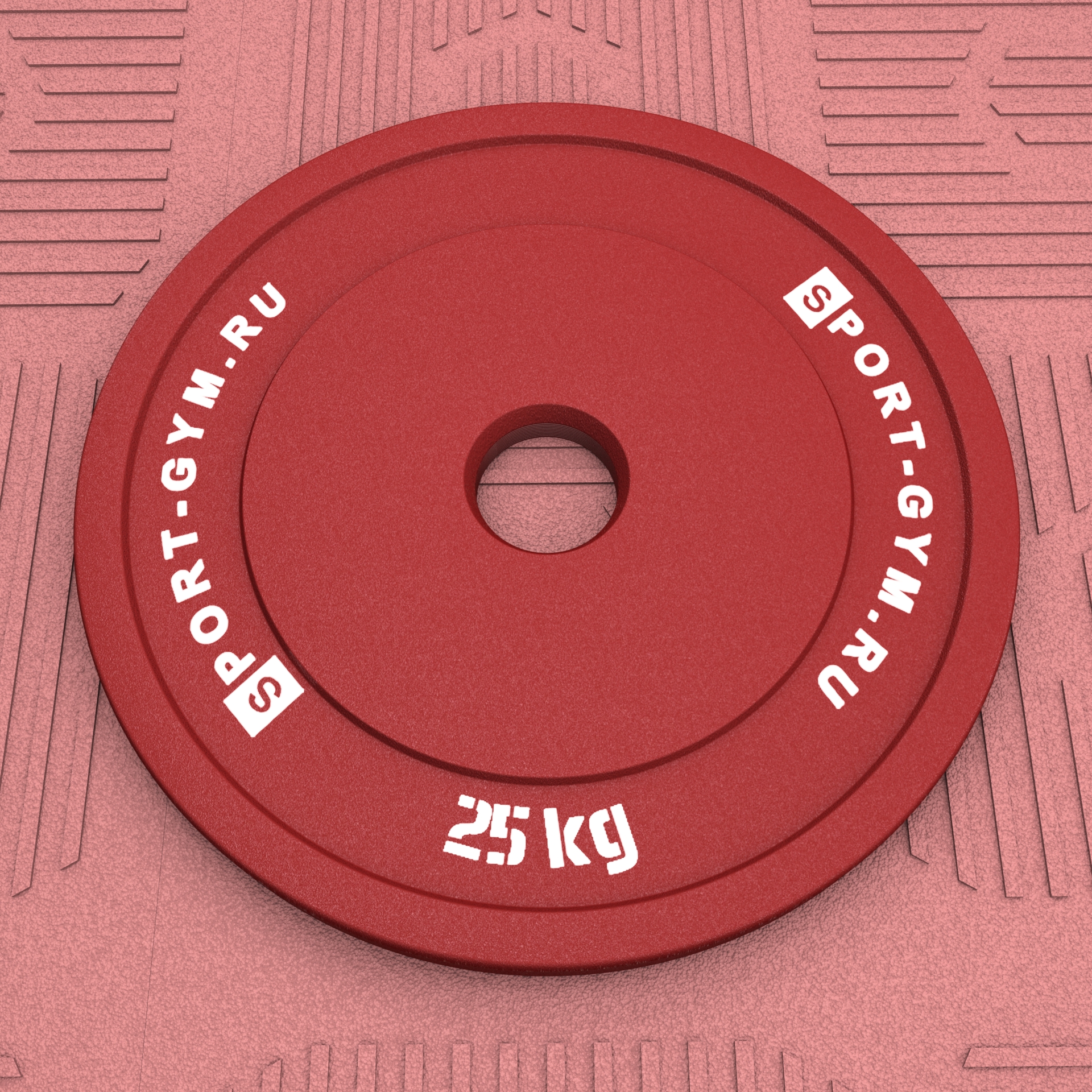 Стальной диск для пауэрлифтинга 25 кг &Oslash; 51 мм