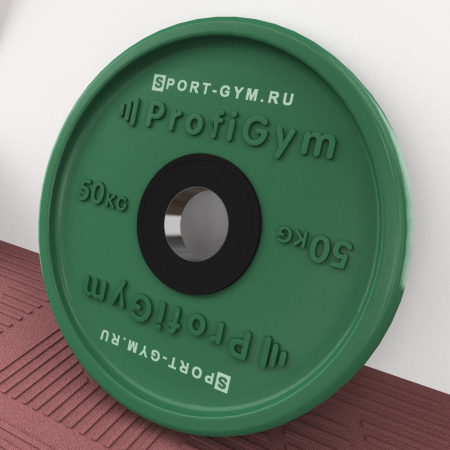 Цветной олимпийский диск Profigym 50 кг