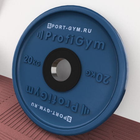 Цветной олимпийский диск Profigym 20 кг