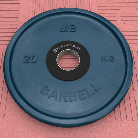 Синий олимпийский диск 20 кг MB Barbell Ø 51 мм